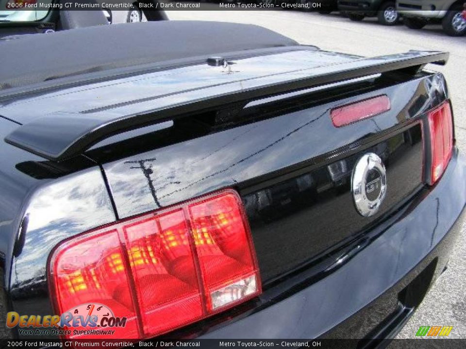 2006 Ford Mustang GT Premium Convertible Black / Dark Charcoal Photo #25