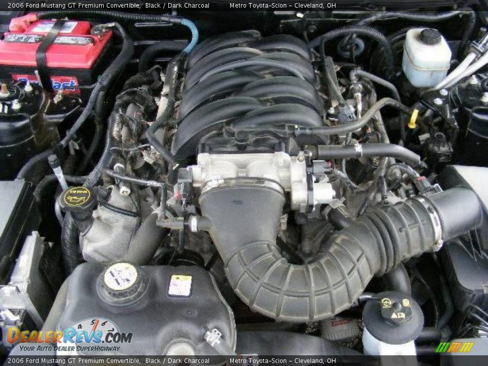 2006 Ford Mustang GT Premium Convertible Black / Dark Charcoal Photo #27