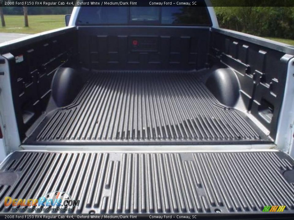 2008 Ford F150 FX4 Regular Cab 4x4 Oxford White / Medium/Dark Flint Photo #16