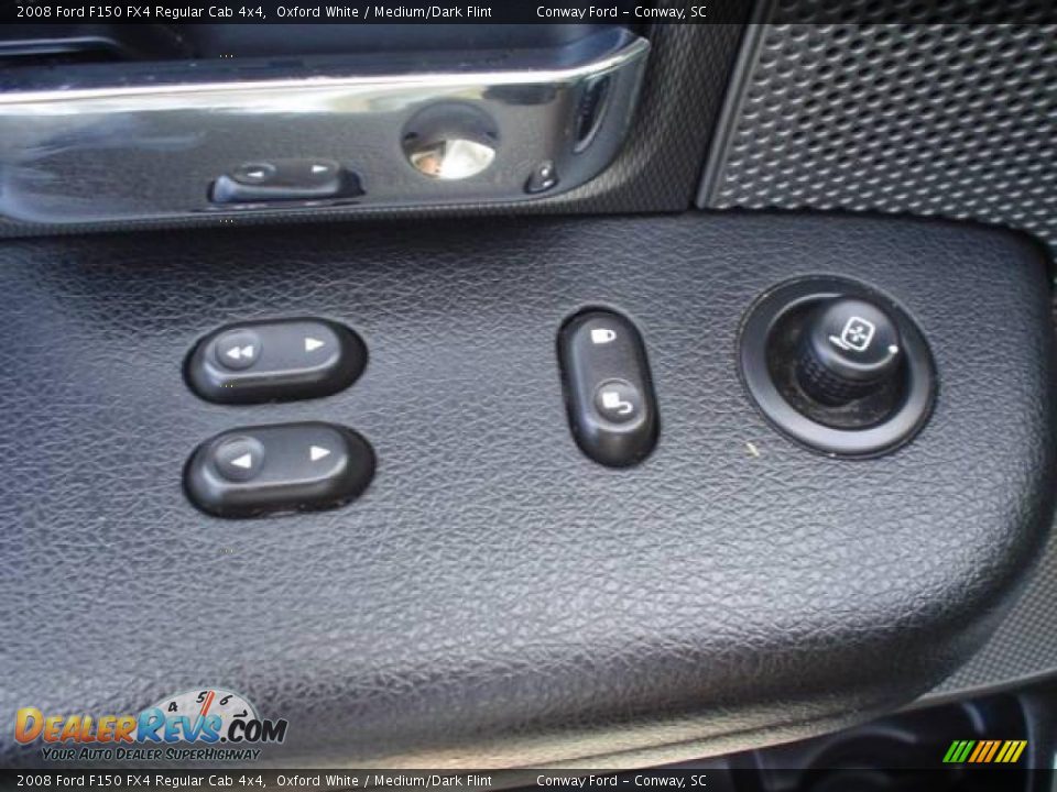 2008 Ford F150 FX4 Regular Cab 4x4 Oxford White / Medium/Dark Flint Photo #20