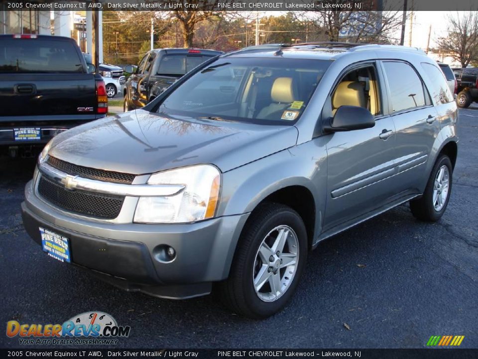 2005 Chevrolet Equinox LT AWD Dark Silver Metallic / Light Gray Photo #1