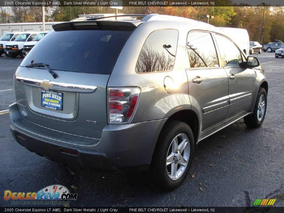 2005 Chevrolet Equinox LT AWD Dark Silver Metallic / Light Gray Photo #3