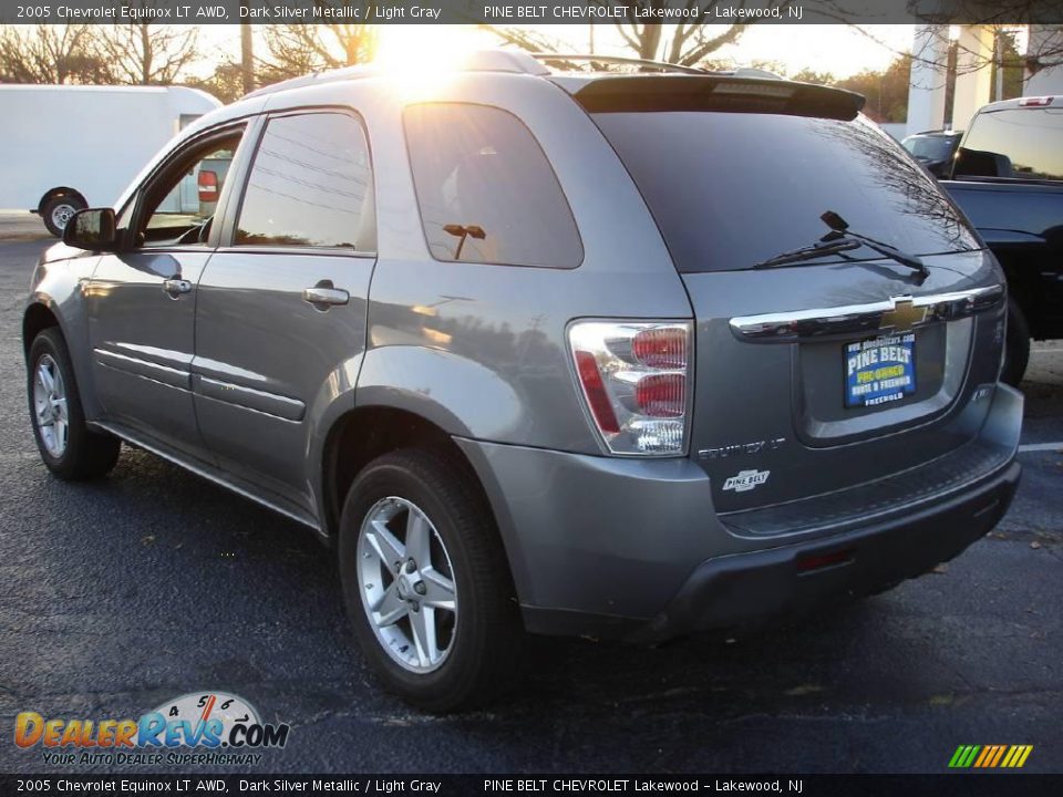 2005 Chevrolet Equinox LT AWD Dark Silver Metallic / Light Gray Photo #4