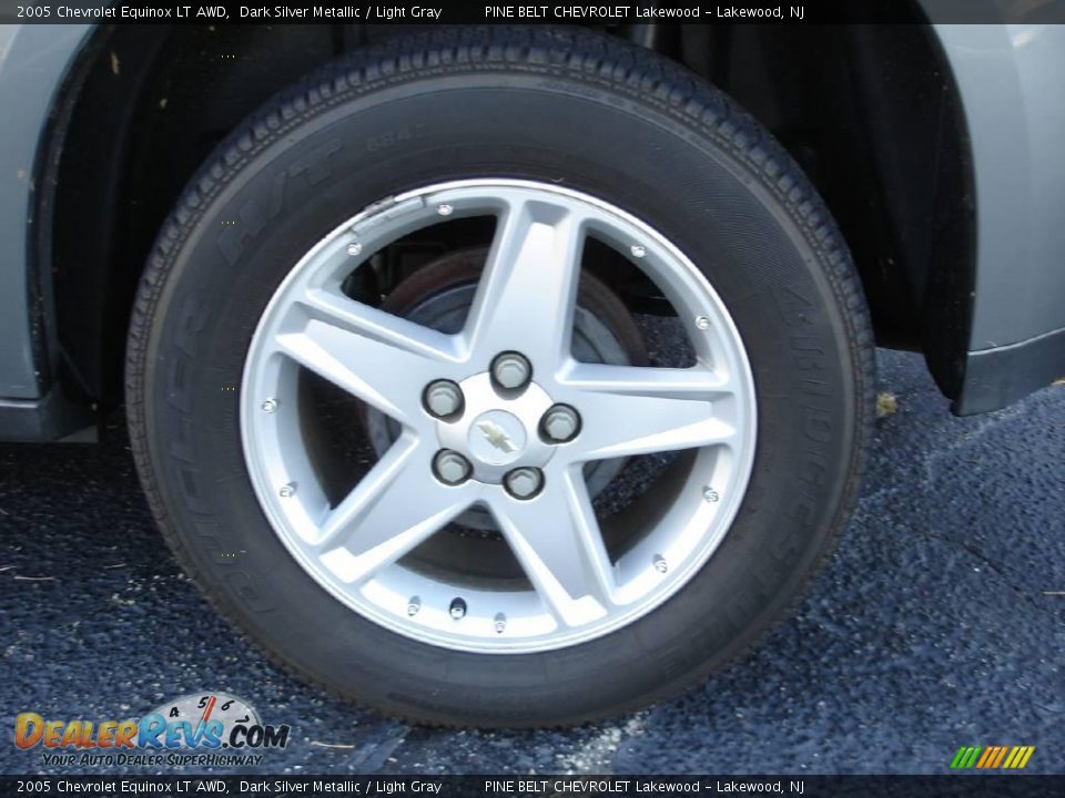 2005 Chevrolet Equinox LT AWD Dark Silver Metallic / Light Gray Photo #5