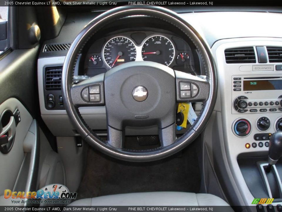 2005 Chevrolet Equinox LT AWD Dark Silver Metallic / Light Gray Photo #11
