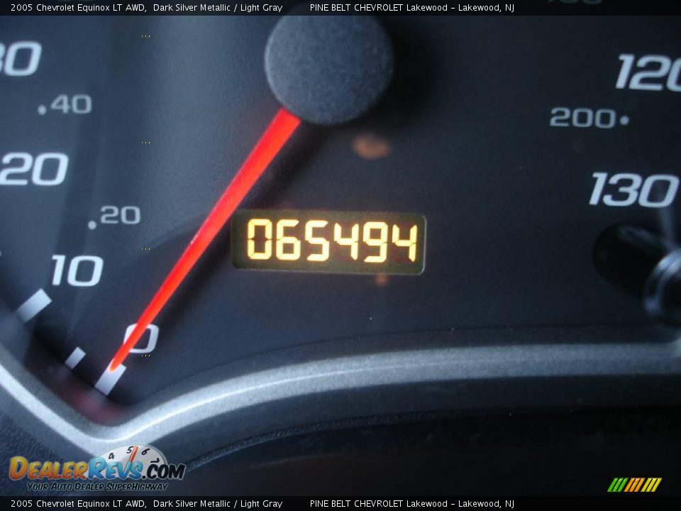 2005 Chevrolet Equinox LT AWD Dark Silver Metallic / Light Gray Photo #13