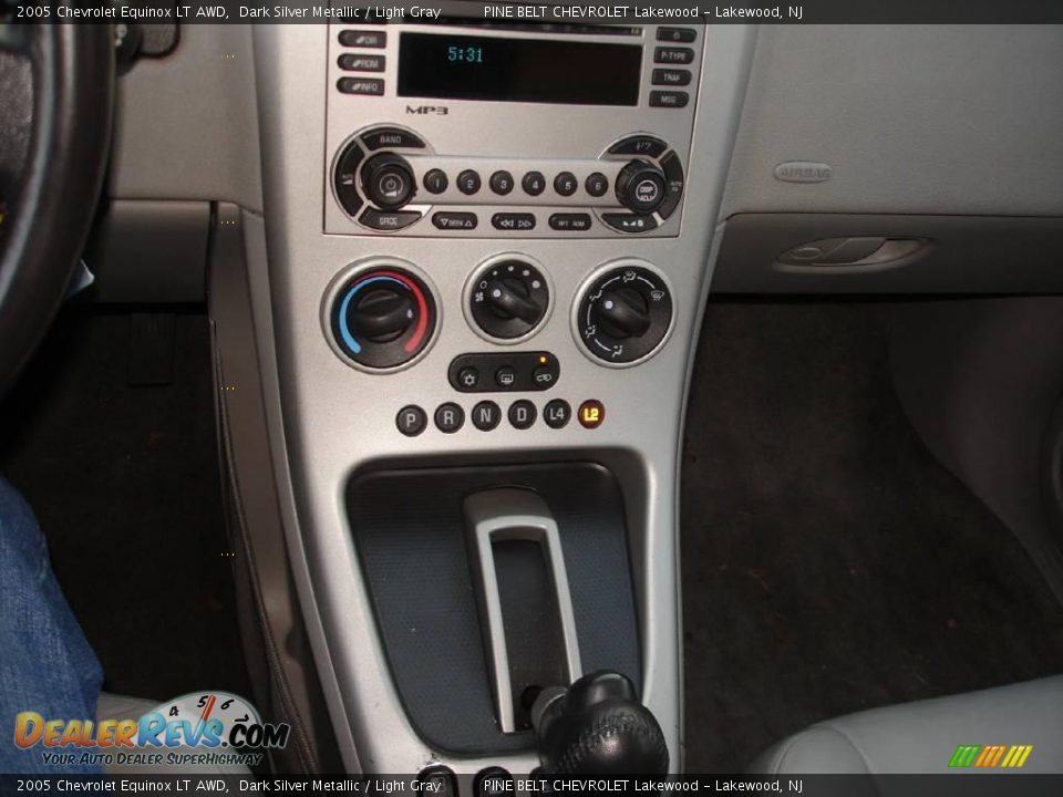 2005 Chevrolet Equinox LT AWD Dark Silver Metallic / Light Gray Photo #14