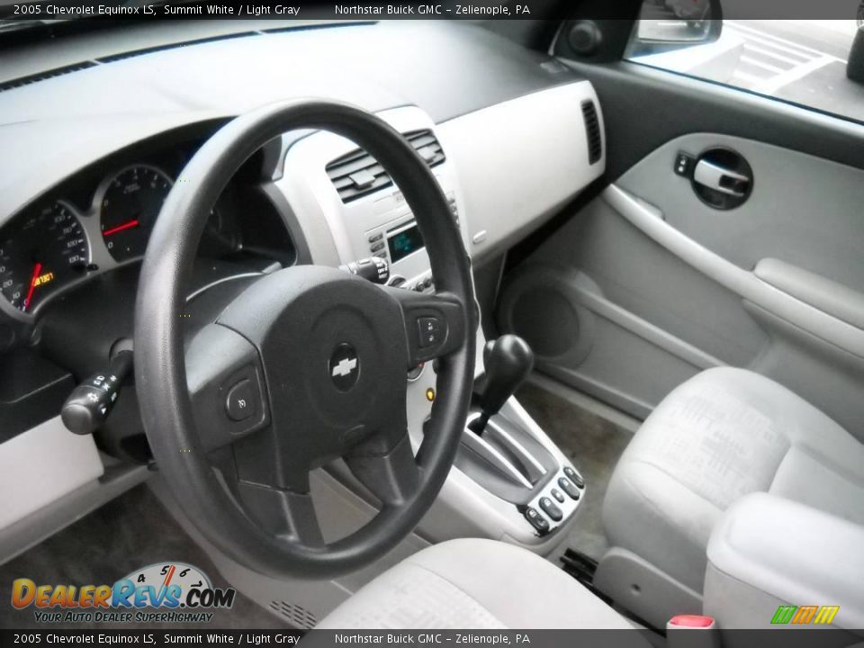2005 Chevrolet Equinox LS Summit White / Light Gray Photo #7