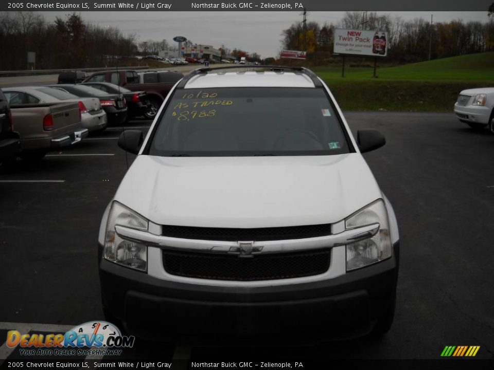 2005 Chevrolet Equinox LS Summit White / Light Gray Photo #14