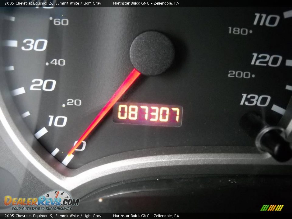 2005 Chevrolet Equinox LS Summit White / Light Gray Photo #20