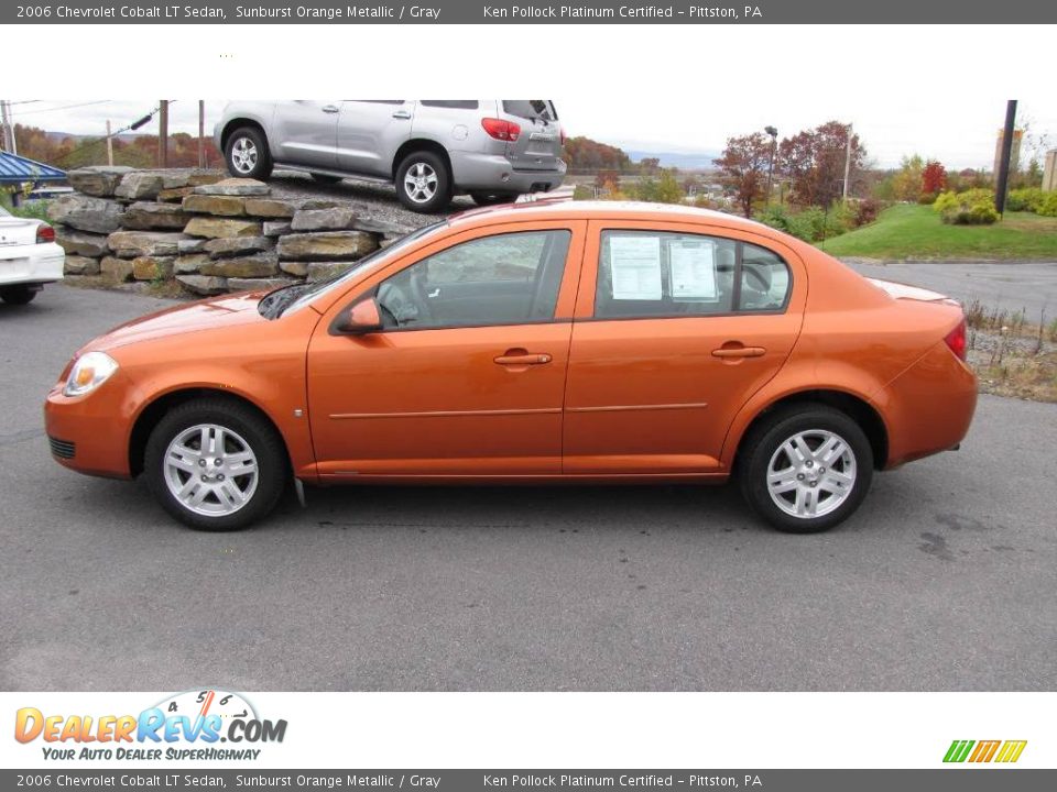 2006 Chevrolet Cobalt LT Sedan Sunburst Orange Metallic / Gray Photo #1