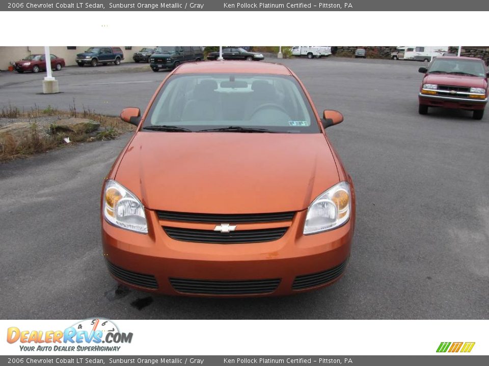 2006 Chevrolet Cobalt LT Sedan Sunburst Orange Metallic / Gray Photo #3