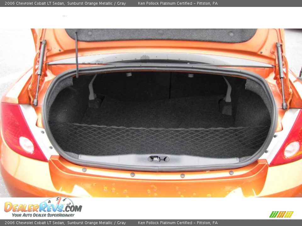 2006 Chevrolet Cobalt LT Sedan Sunburst Orange Metallic / Gray Photo #9