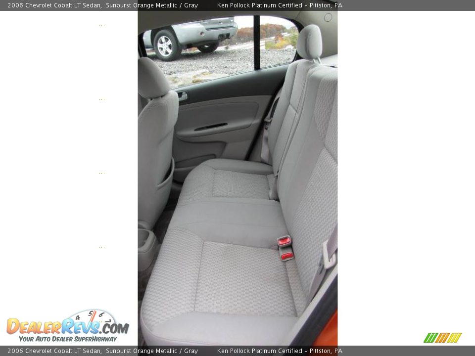 2006 Chevrolet Cobalt LT Sedan Sunburst Orange Metallic / Gray Photo #10