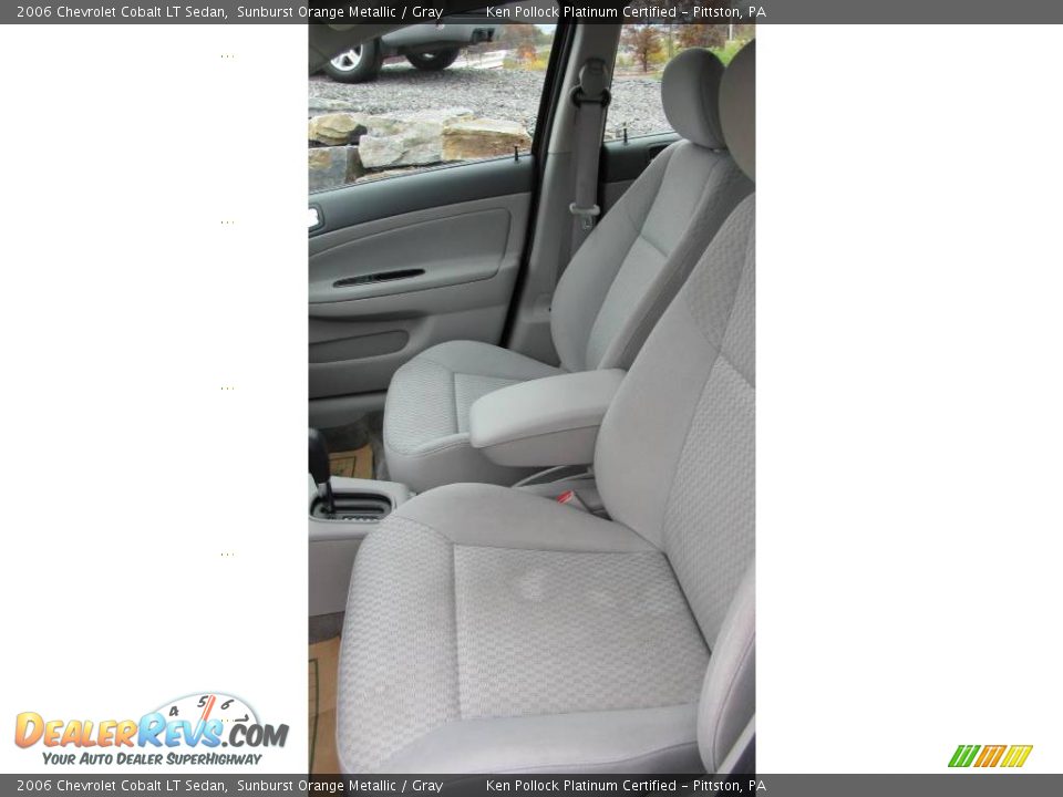 2006 Chevrolet Cobalt LT Sedan Sunburst Orange Metallic / Gray Photo #12