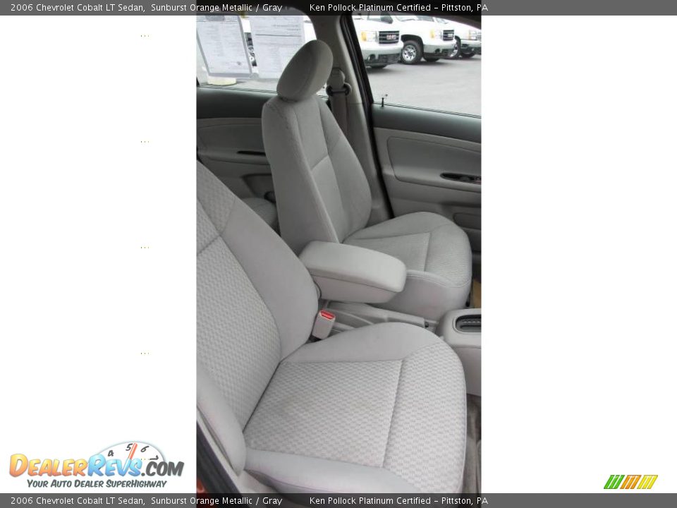 2006 Chevrolet Cobalt LT Sedan Sunburst Orange Metallic / Gray Photo #14