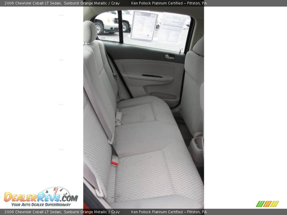 2006 Chevrolet Cobalt LT Sedan Sunburst Orange Metallic / Gray Photo #16
