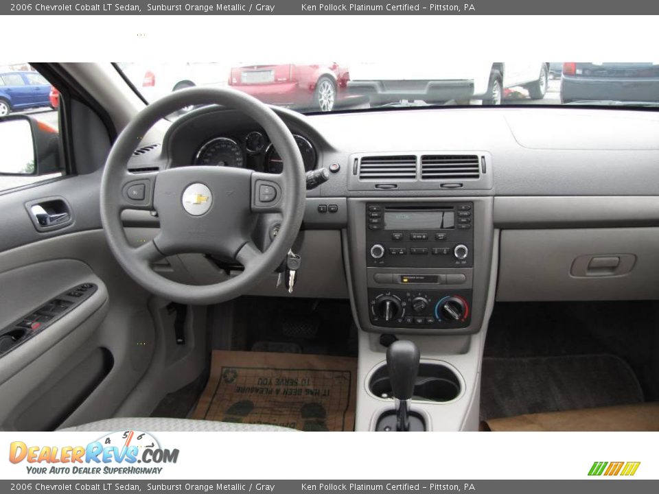 2006 Chevrolet Cobalt LT Sedan Sunburst Orange Metallic / Gray Photo #18