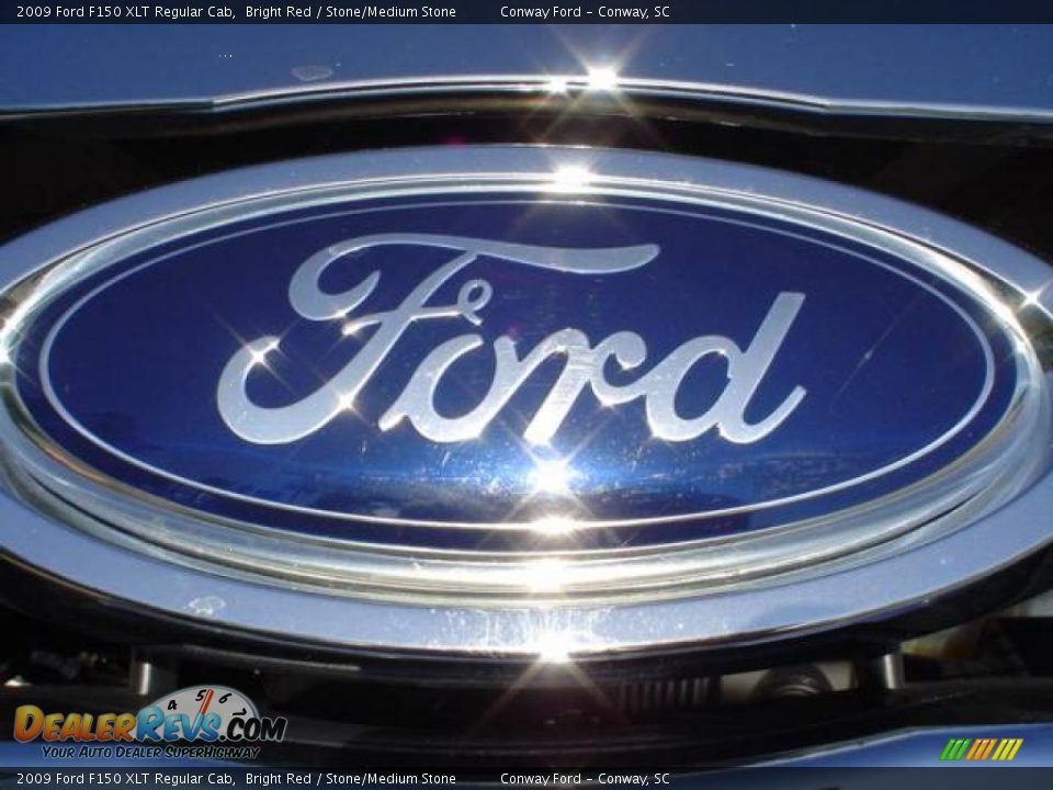 2009 Ford F150 XLT Regular Cab Bright Red / Stone/Medium Stone Photo #12