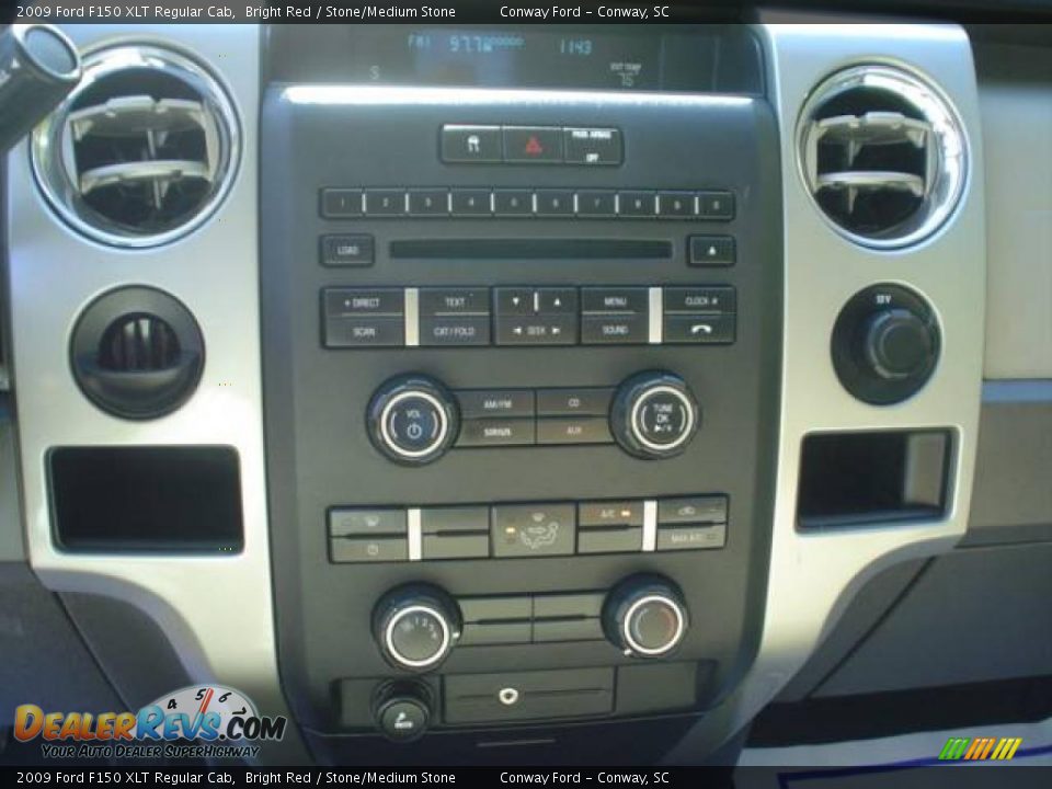 2009 Ford F150 XLT Regular Cab Bright Red / Stone/Medium Stone Photo #24