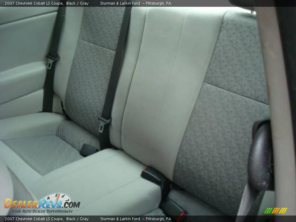 2007 Chevrolet Cobalt LS Coupe Black / Gray Photo #10