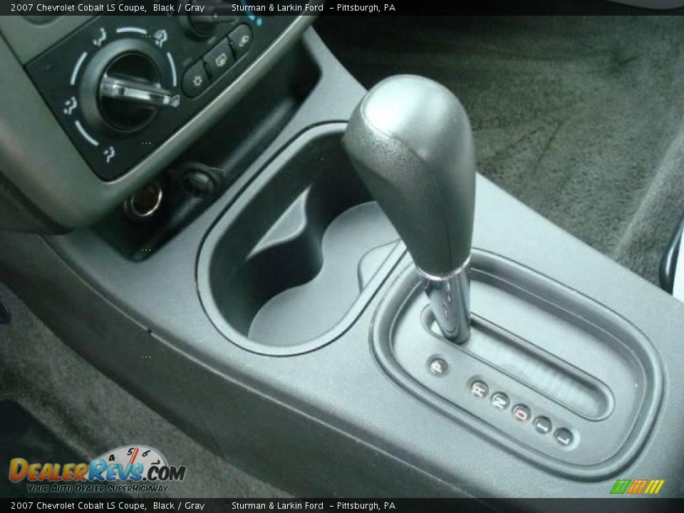 2007 Chevrolet Cobalt LS Coupe Black / Gray Photo #15
