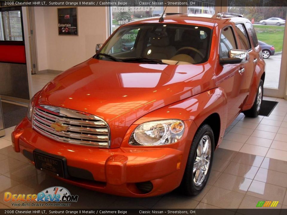 2008 Chevrolet HHR LT Sunburst Orange II Metallic / Cashmere Beige Photo #1