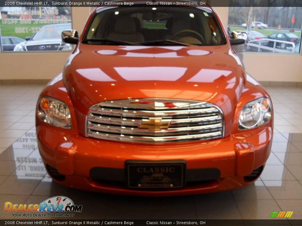 2008 Chevrolet HHR LT Sunburst Orange II Metallic / Cashmere Beige Photo #2