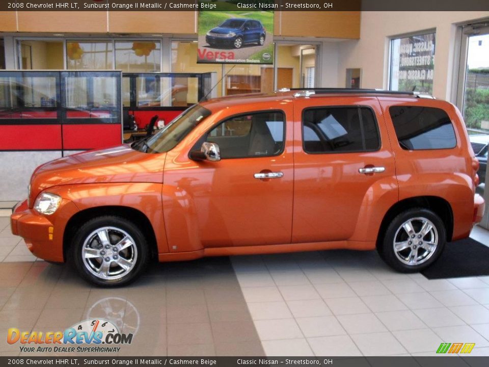 2008 Chevrolet HHR LT Sunburst Orange II Metallic / Cashmere Beige Photo #3