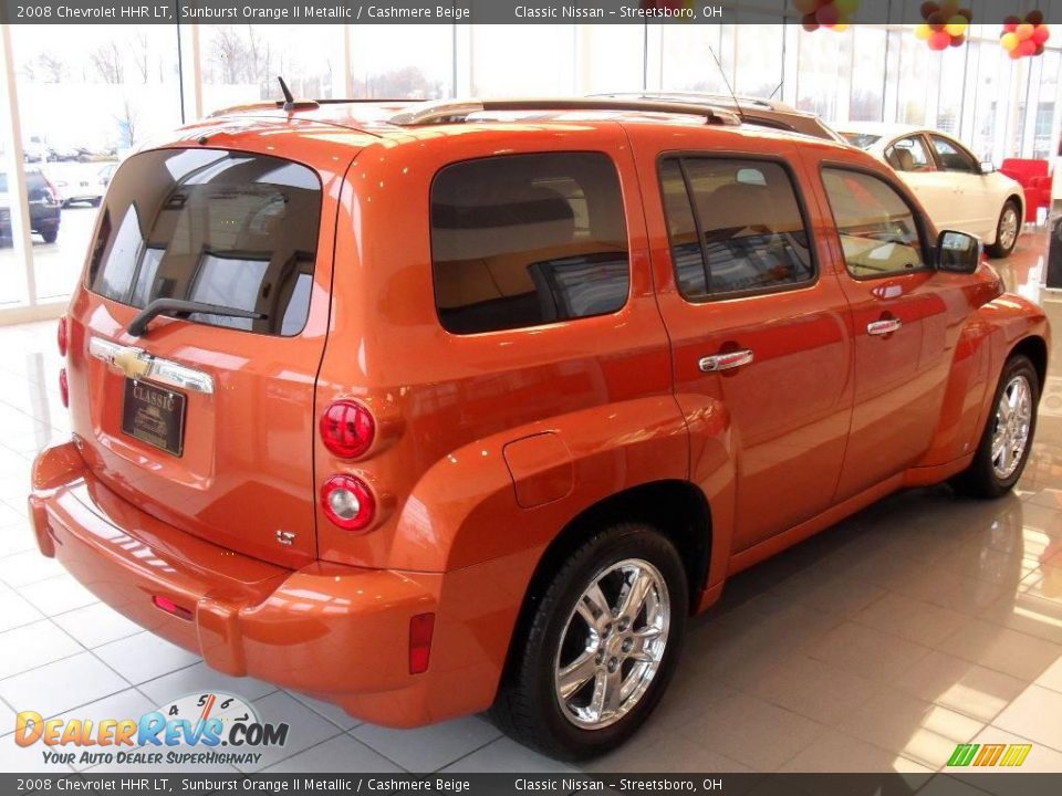 2008 Chevrolet HHR LT Sunburst Orange II Metallic / Cashmere Beige Photo #7
