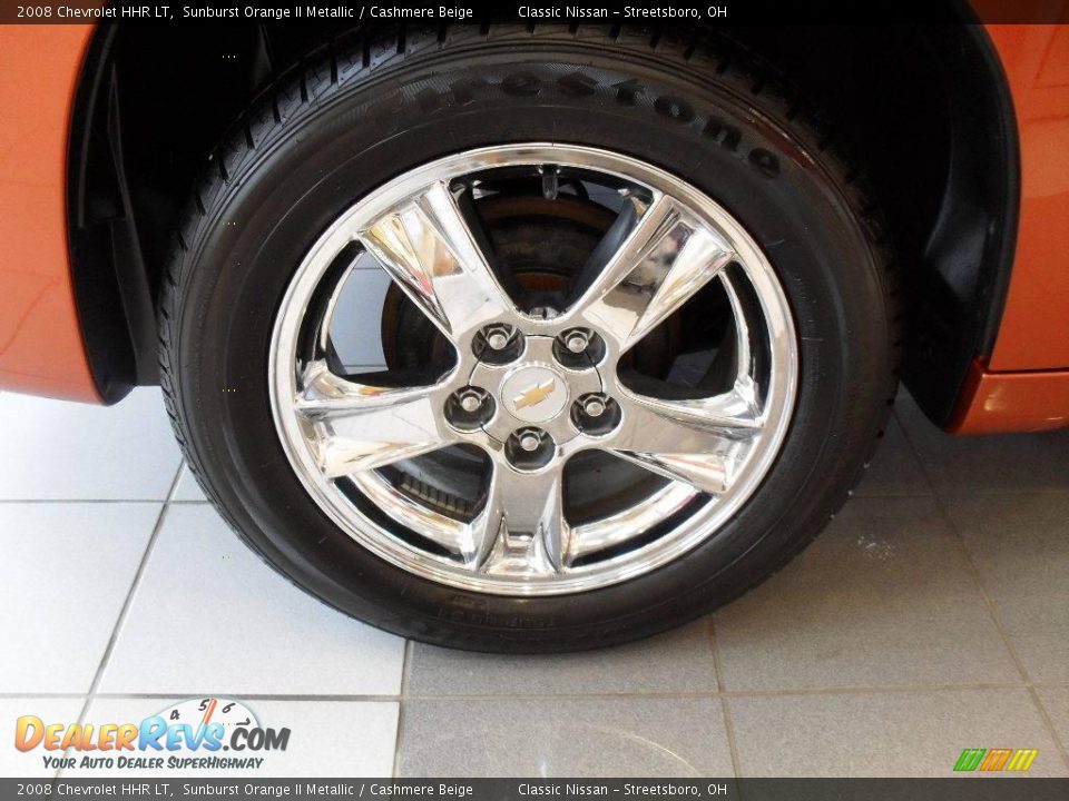 2008 Chevrolet HHR LT Sunburst Orange II Metallic / Cashmere Beige Photo #8