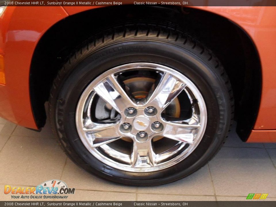 2008 Chevrolet HHR LT Sunburst Orange II Metallic / Cashmere Beige Photo #9
