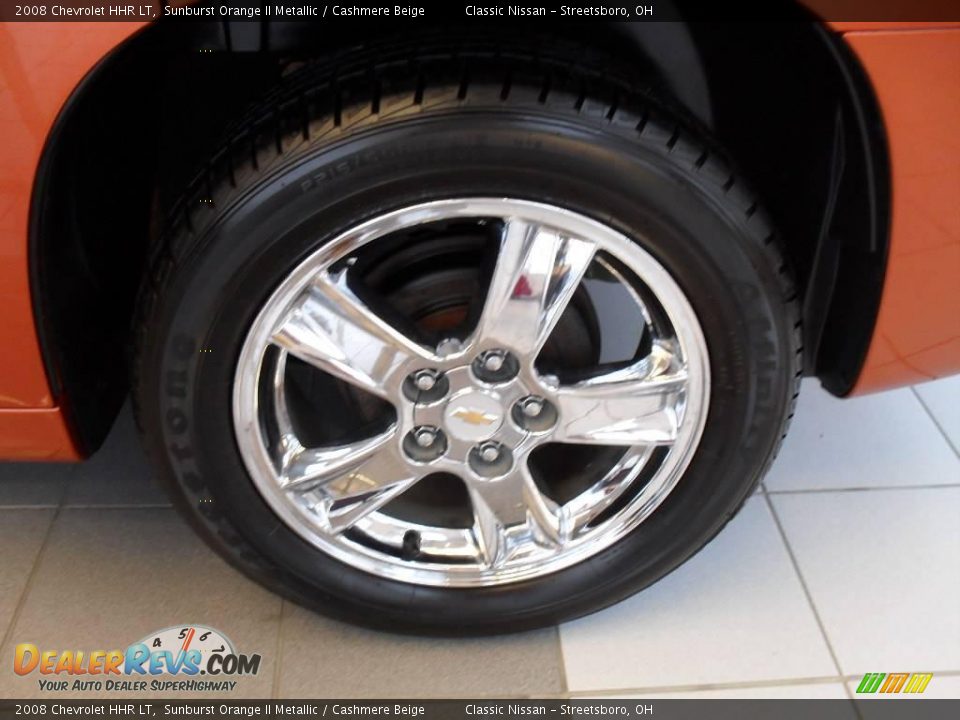 2008 Chevrolet HHR LT Sunburst Orange II Metallic / Cashmere Beige Photo #10