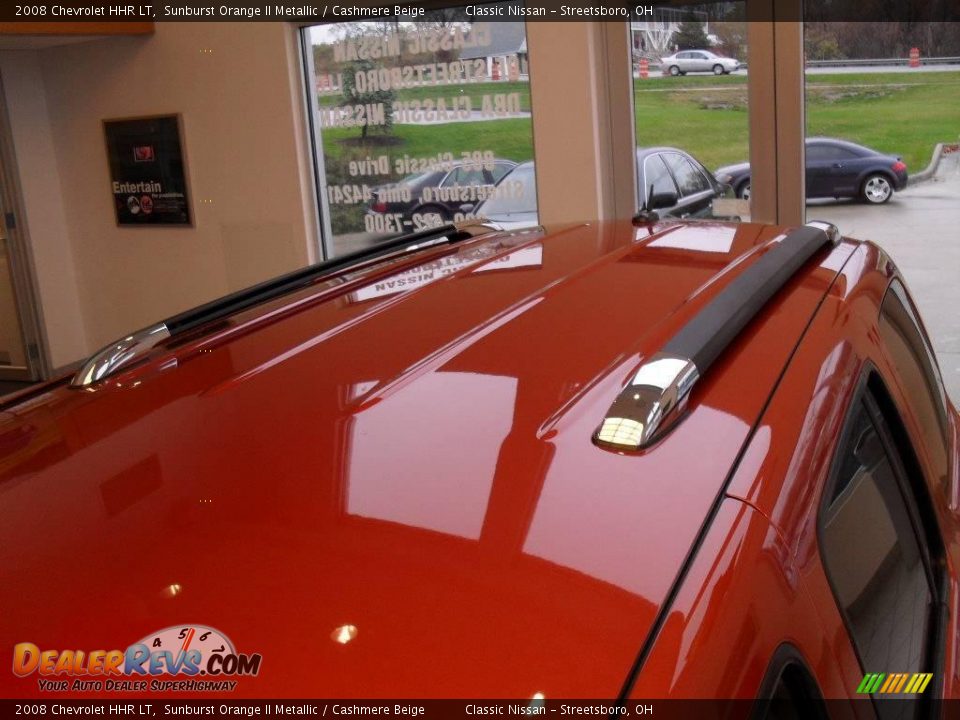 2008 Chevrolet HHR LT Sunburst Orange II Metallic / Cashmere Beige Photo #11