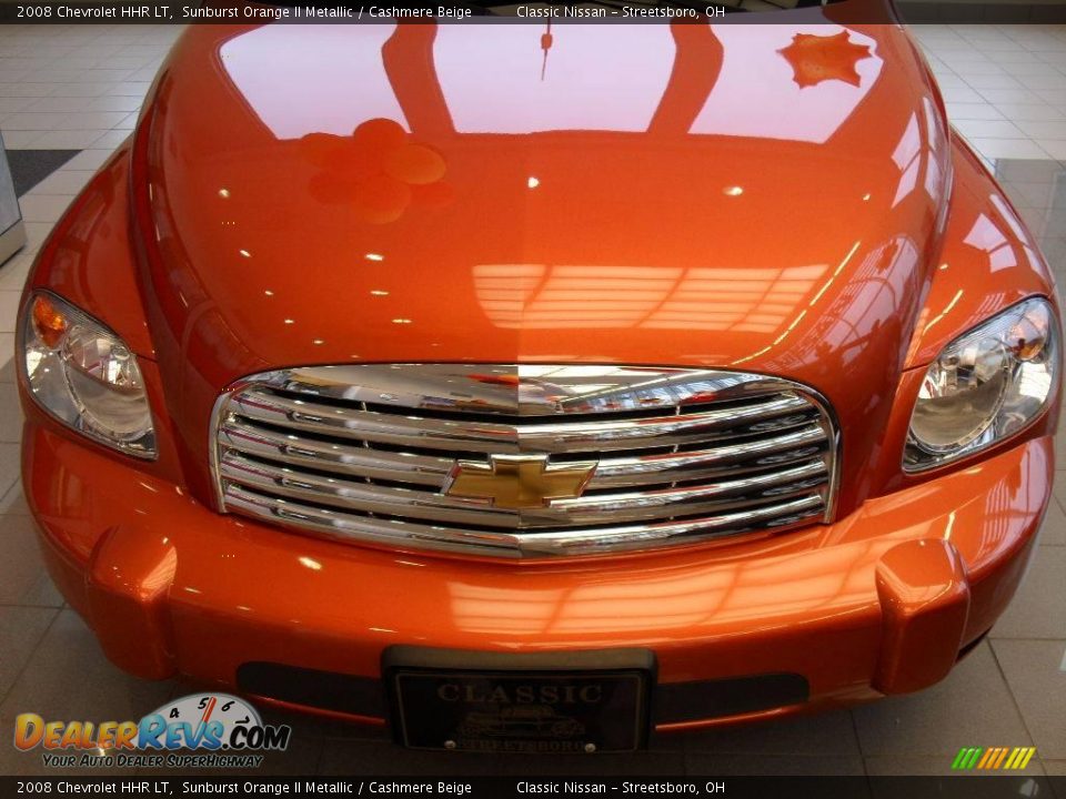 2008 Chevrolet HHR LT Sunburst Orange II Metallic / Cashmere Beige Photo #12