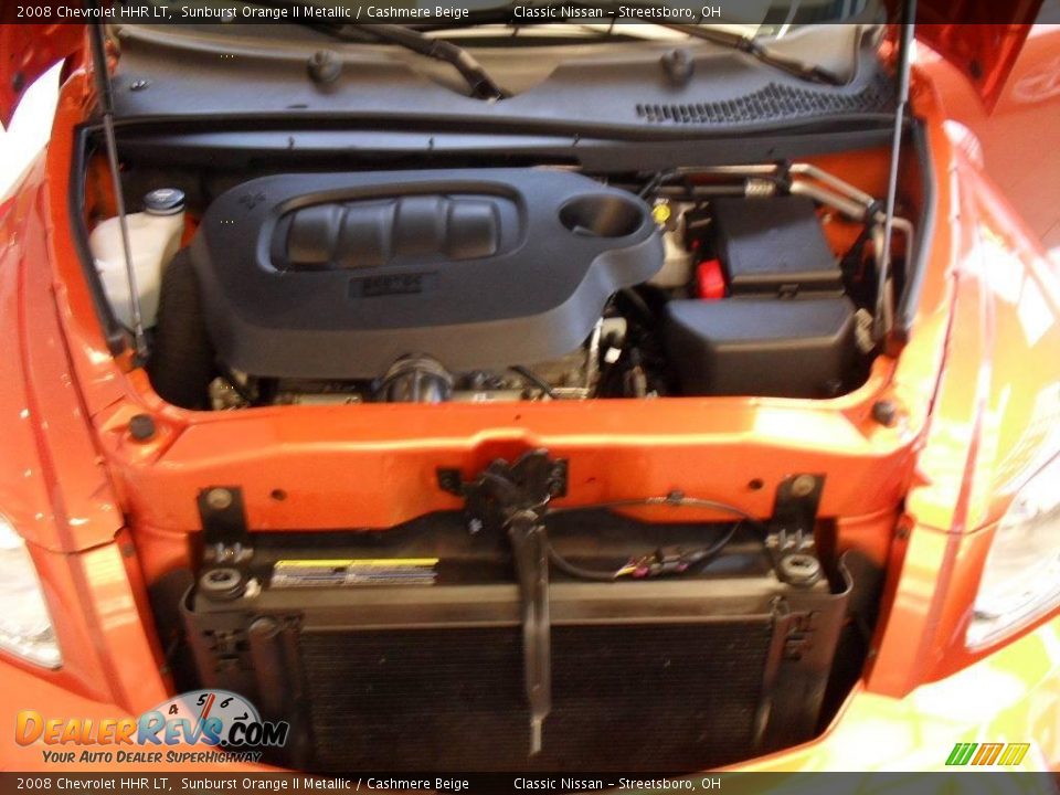 2008 Chevrolet HHR LT Sunburst Orange II Metallic / Cashmere Beige Photo #13