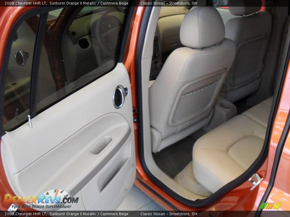 2008 Chevrolet HHR LT Sunburst Orange II Metallic / Cashmere Beige Photo #15