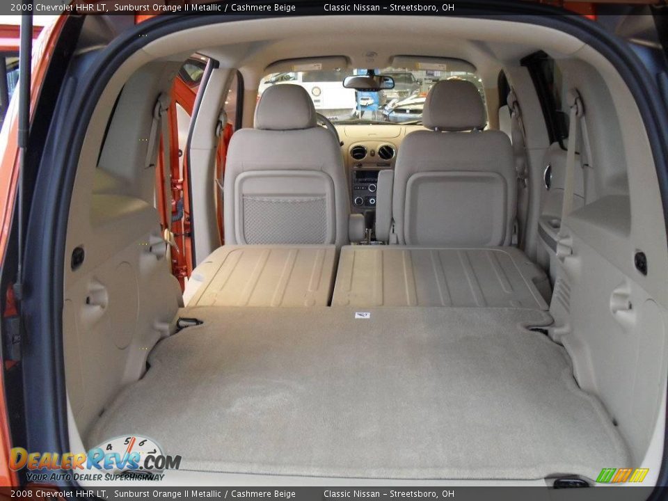 2008 Chevrolet HHR LT Sunburst Orange II Metallic / Cashmere Beige Photo #17