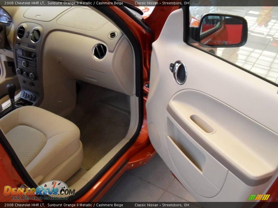 2008 Chevrolet HHR LT Sunburst Orange II Metallic / Cashmere Beige Photo #18