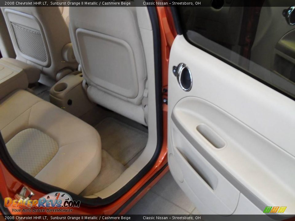 2008 Chevrolet HHR LT Sunburst Orange II Metallic / Cashmere Beige Photo #19