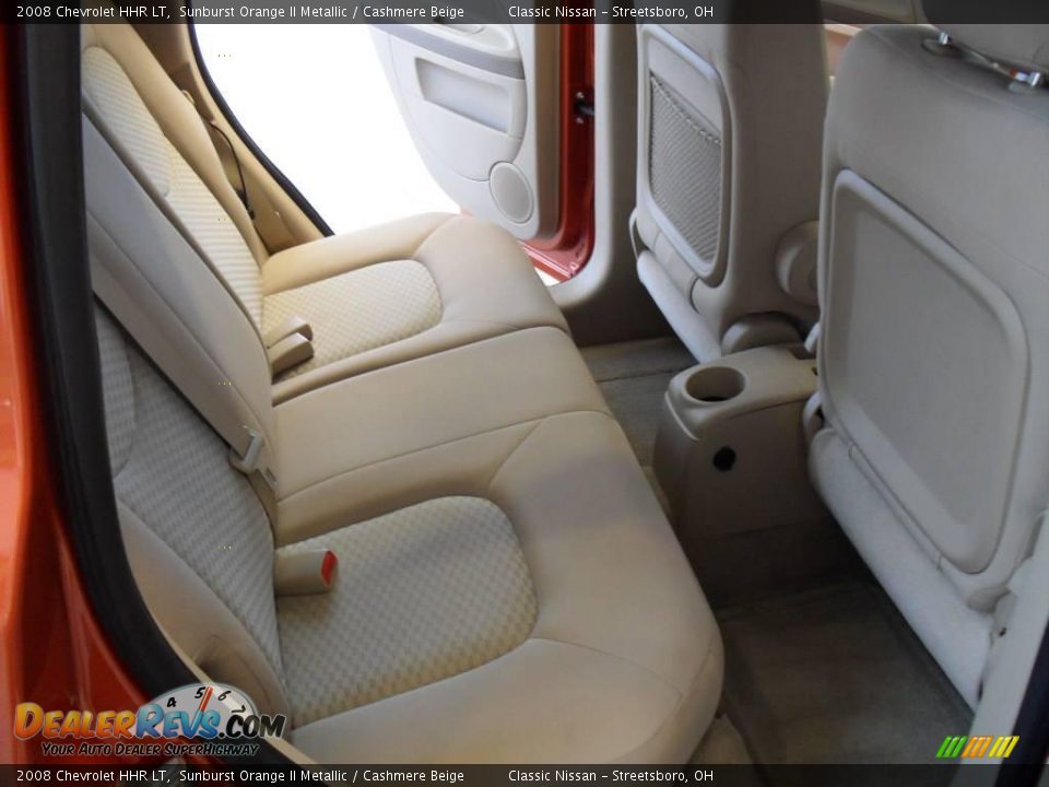 2008 Chevrolet HHR LT Sunburst Orange II Metallic / Cashmere Beige Photo #21