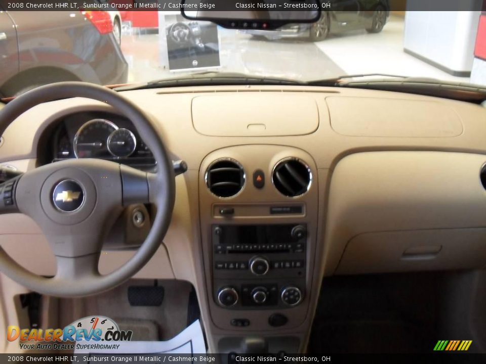 2008 Chevrolet HHR LT Sunburst Orange II Metallic / Cashmere Beige Photo #22