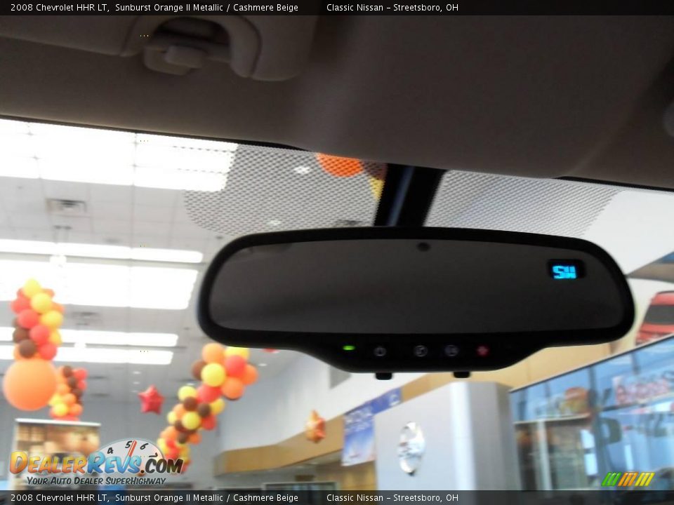 2008 Chevrolet HHR LT Sunburst Orange II Metallic / Cashmere Beige Photo #23
