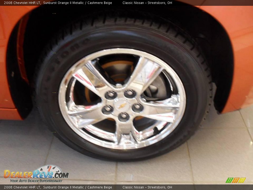 2008 Chevrolet HHR LT Sunburst Orange II Metallic / Cashmere Beige Photo #24