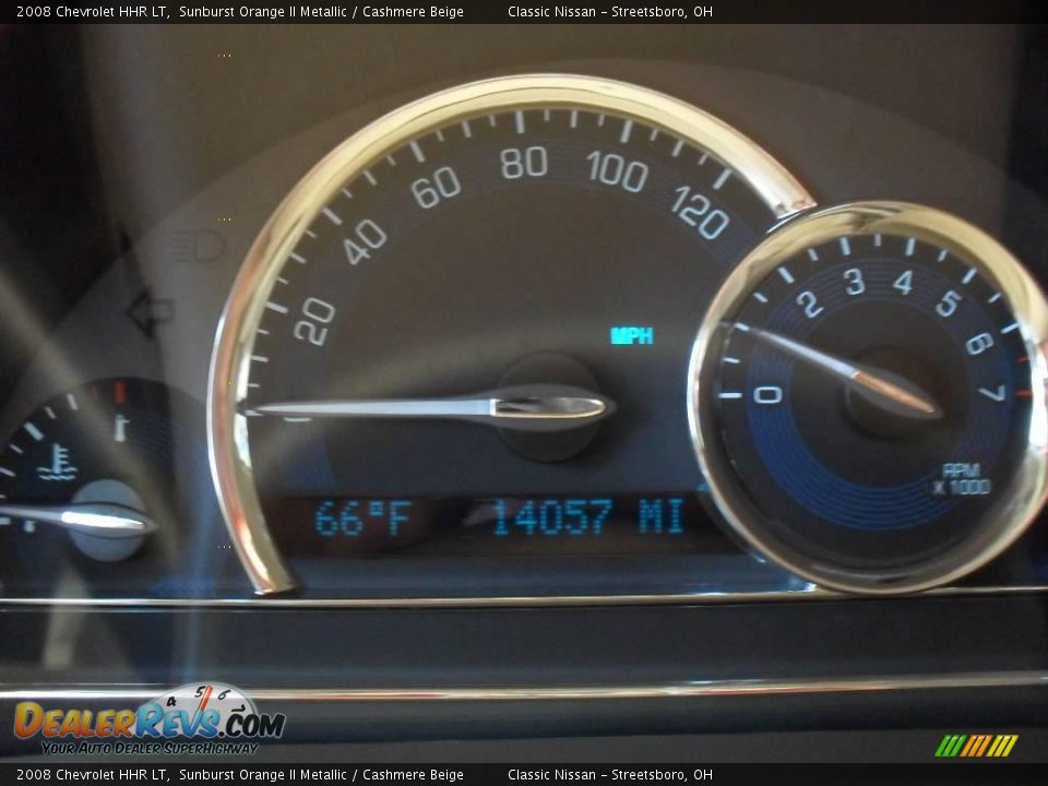2008 Chevrolet HHR LT Sunburst Orange II Metallic / Cashmere Beige Photo #25