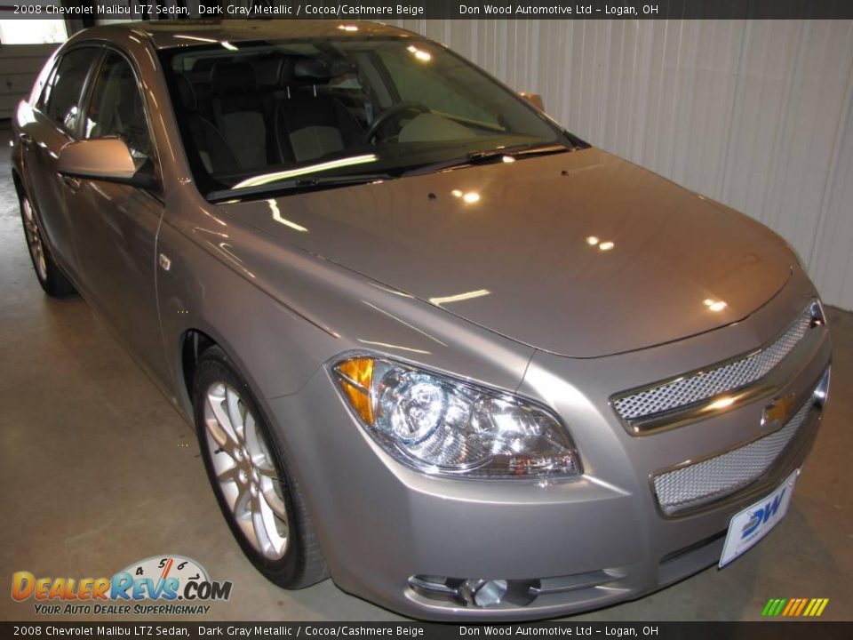 2008 Chevrolet Malibu LTZ Sedan Dark Gray Metallic / Cocoa/Cashmere Beige Photo #1