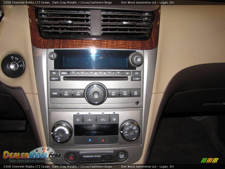 2008 Chevrolet Malibu LTZ Sedan Dark Gray Metallic / Cocoa/Cashmere Beige Photo #7
