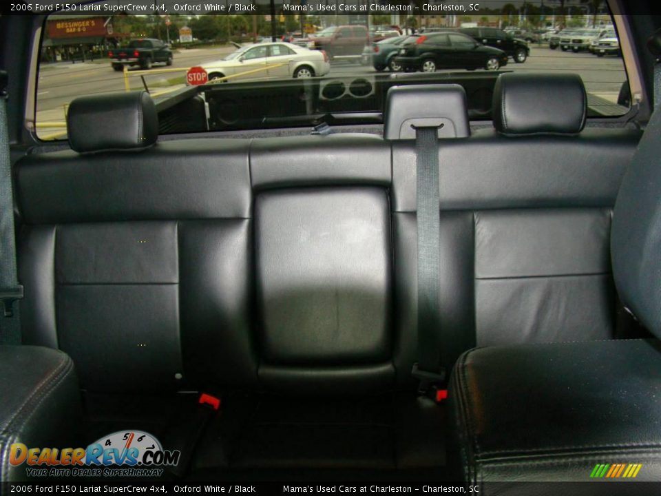 2006 Ford F150 Lariat SuperCrew 4x4 Oxford White / Black Photo #28