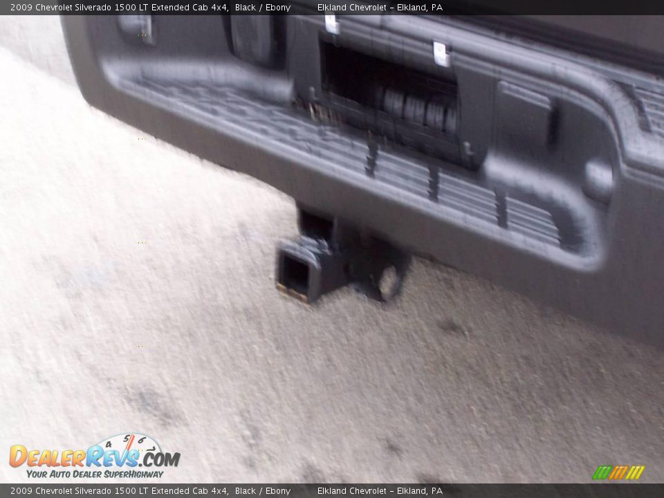 2009 Chevrolet Silverado 1500 LT Extended Cab 4x4 Black / Ebony Photo #6