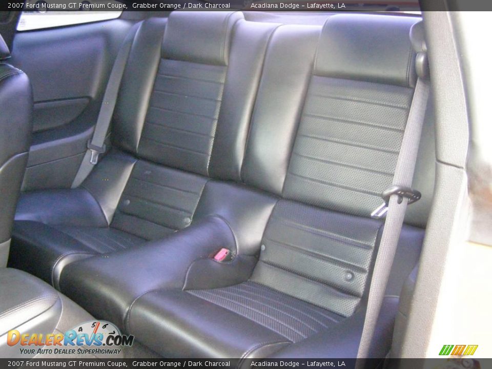 2007 Ford Mustang GT Premium Coupe Grabber Orange / Dark Charcoal Photo #10